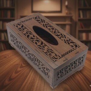 কাঠের টিস্যু বক্স (Wooden Tissue Box)