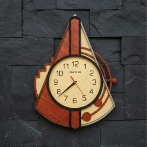 কাঠের দেয়াল ঘড়ি (Wooden Wall Clock)