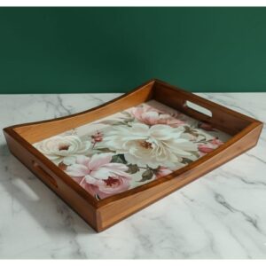 প্রিন্টেড কাঠের ট্রে